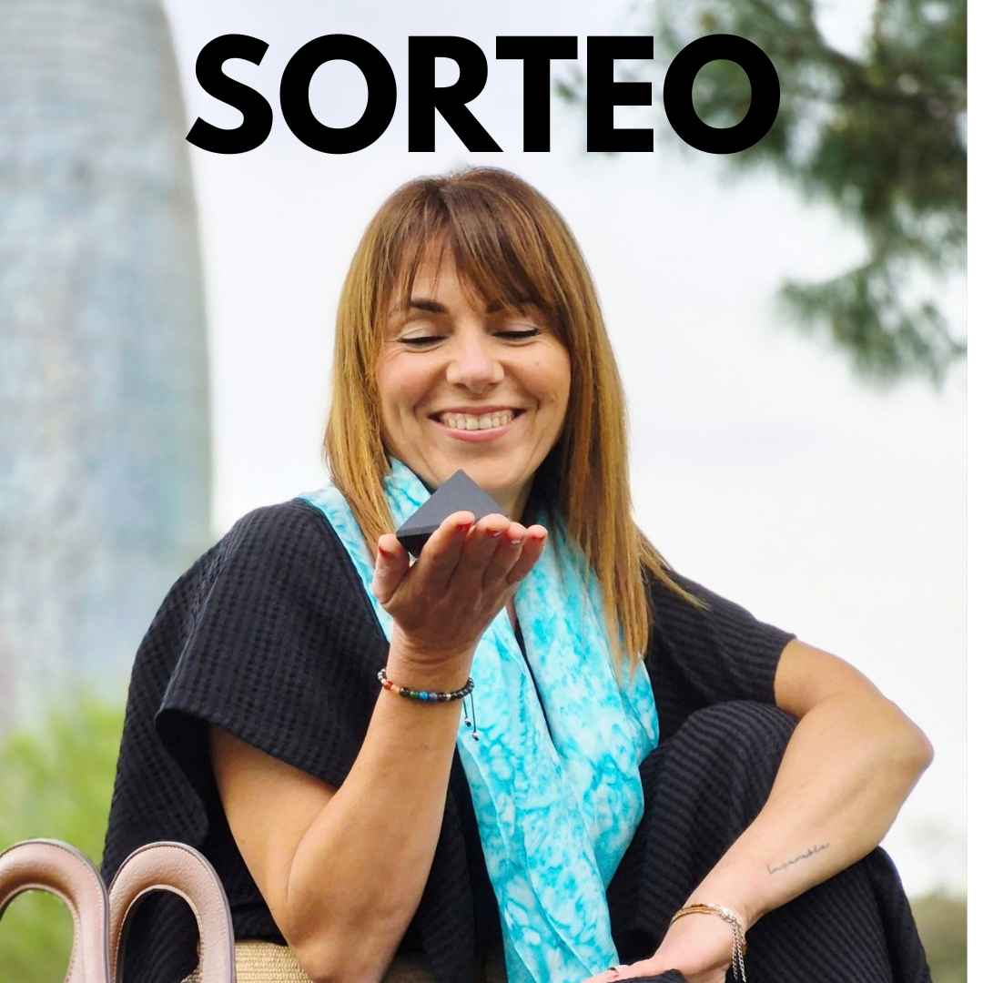 Pirámide de shungita de 7cm, shungit original de Carelia, sorteo piramide Shungite auténtica sin pulir